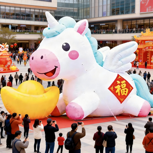 Disfraz de Mascota 2026, Moderno, de Dibujos Animados, Lindo, de Marvel, Impreso <span class=keywords><strong>con</strong></span> UV, Resistente a la Intemperie, Impermeable, Inflable, <span class=keywords><strong>con</strong></span> Bomba de Aire Eléctrica, para Eventos - Product Image 2