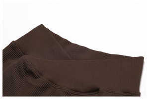 Shorts de yoga sans couture pour <span class=keywords><strong>femme</strong></span>, taille haute, effet push-up, pour le sport et l'entraînement, tenue de sport d'extérieur - Product Image 2