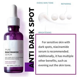 Set de <span class=keywords><strong>5</strong></span> Sueros para el Acné de 30 ml con Vitamina C10 para Niacinamida B3, Ácido Hialurónico B5, Ilumina y Elimina las Marcas, Exfoliante Facial - Product Image 4