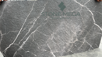 Carrelage mural 3D de qualité supérieure-Carreaux de marbre en argile modifiée écologique Pierre brute Pierre flexible dorée noire Pierre tendre