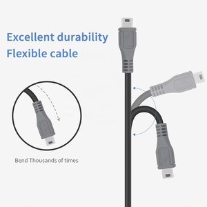 <span class=keywords><strong>สาย</strong></span>3.1 <span class=keywords><strong>USB</strong></span> <span class=keywords><strong>Type</strong></span>-<span class=keywords><strong>C</strong></span> ความเร็วสูงตัวผู้ไปยังมินิ <span class=keywords><strong>USB</strong></span> <span class=keywords><strong>สาย</strong></span>ชาร์จซิงค์ข้อมูล5ขาสำหรับรถยนต์ Dash CAM โทรศัพท์มือถือ - Product Image 2