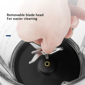 Pantalla táctil 60DB Silence Automático Multifunción 14 páginas <span class=keywords><strong>Sharktooth</strong></span> Cuchillo de acero Fabricante de leche de soja Licuadora de alimentos Exprimidor - Product Image 5