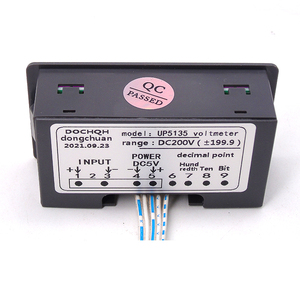 Vôn Kế Kỹ Thuật Số Up5135, Vôn Kế Dc20vdc200v, Màn Hình Kỹ Thuật Số DC, Vôn Kế 19.99V 199.9V - Product Image 3