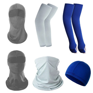 Manguitos de Ciclismo con Protección UV para Exteriores, Pañuelo de Seda Helada Refrescante, Gorra Deportiva Unisex de Secado Rápido y Transpirable para Adultos - Product Image 4