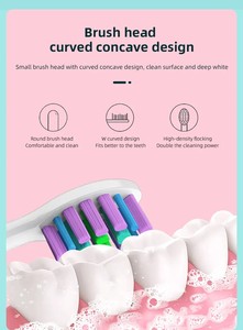 Cepillo de dientes eléctrico ecológico suave sónico para adultos y niños Cepillos De Dientes Electronic Brosse Dents con cerdas suaves - Product Image 6