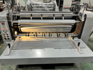 Chất lượng cao giấy Hội Đồng Quản Trị Máy cán tấm tự động để tấm gắn Máy tông gắn máy - Product Image 4