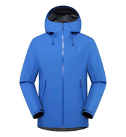 Veste universitaire décontractée pour homme OEM, en tissu doux et imperméable, avec fermeture éclair et capuche, idéale pour les activités de plein air en automne