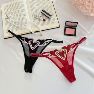 Kadınlar için Seksi Dantel Fileli İç Çamaşırı Düşük Bel Külot Tanga Şeffaf Oyuklu İç Giyim Kadın G-String - Product Image 3