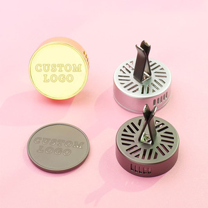 Ambientador con Clip de ventilación de perfume de aluminio con difusor de logotipo personalizado de varios estilos 2025 - Product Image 6