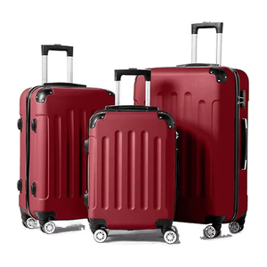 Juego de equipaje de ABS de lado duro de 3 piezas de bajo precio, Maleta de viaje ligera con rueda giratoria para hombres y mujeres, venta al por mayor, OEM/ODM - Product Image 2