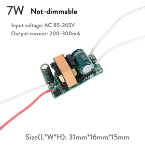 5W 7W 9W 12W 15W 18W <span class=keywords><strong>led</strong></span> إمدادات الطاقة لمبة مصباح لوح السقف النازل ضوء صغيرة رقيقة الصمام محول الصمام سائق - Product Image 5