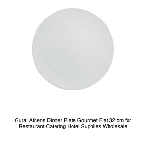 Assiette plate gourmet Athènes 32 cm Gural Atn32Ptb00 - Product Image 2