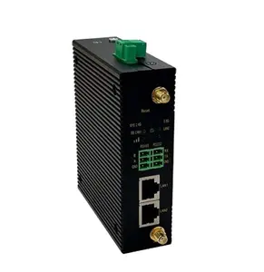 Enrutador WIFI5 de malla WIFI AGV de doble banda QCA9563 QCA9886 QCA8334 802.11ac 2,4G 5G Enrutador industrial AC1300 de doble enlace ZC511