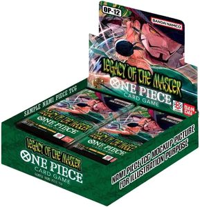 Boîte de rappel One <span class=keywords><strong>Piece</strong></span> OP12 pour Legacy of the <span class=keywords><strong>Master</strong></span> (OP-12) - Échantillon de jeu de cartes en PVC - Product Image 3