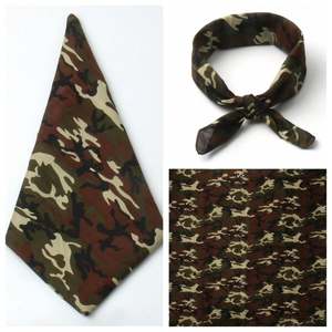 Bandana camouflage personnalisée en coton pour activités de plein air, style hip-hop - Product Image 3