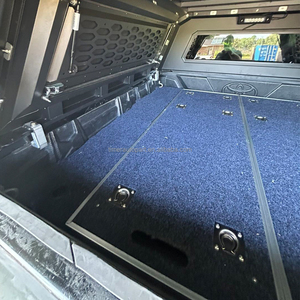 Hilux Pickup Truck Traveling Lightweight Cargo Tool Chest Box Cajones gemelos con 2 Frideger Slider - Product Image 5