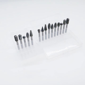Juego <span class=keywords><strong>de</strong></span> 10 Limas Rotatorias <span class=keywords><strong>de</strong></span> Carburo <span class=keywords><strong>de</strong></span> Tungsteno en Oferta, Diámetro <span class=keywords><strong>de</strong></span> Vástago <span class=keywords><strong>de</strong></span> 1/4 <span class=keywords><strong>de</strong></span> Pulgada (6.35 mm), Fresas para Pulir Metal y Madera, OEM, 3 Años <span class=keywords><strong>de</strong></span> Garantía - Product Image 1