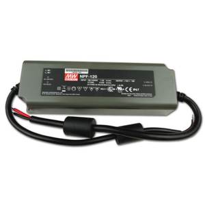 Controlador LED Mean Well NPF-120 de 120W, 12V 10A, Voltaje Constante, Corriente Constante, Canal Único, Convertidor AC-DC - Product Image 1