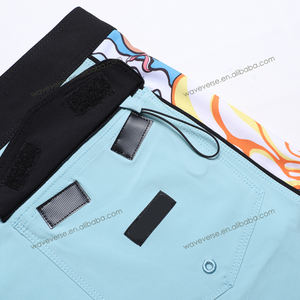 Customised New Boys Sports Boardshorts Waterproof Breathable Four-side Elastic Fabric <strong>Swim</strong> Trunks Swimwear Beach <strong>Skorts</strong> - Product Image 3