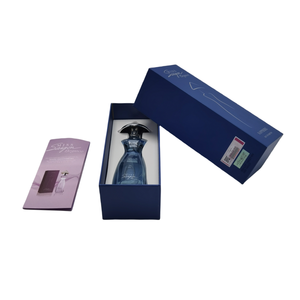 Botella de perfume de 50ml de papel de arte duro reciclado con logotipo estampado plateado personalizado, crema de laminación mate Kraft, crema de Ojos de gama alta - Product Image 4