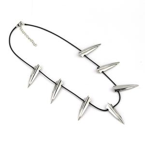 Collar de la Película Los <span class=keywords><strong>Vengadores</strong></span>: Pantera Negra, Rey de Wakanda, T'Challa, Collar Gargantilla Gótico para Hombre, 7 Garras - Product Image 5