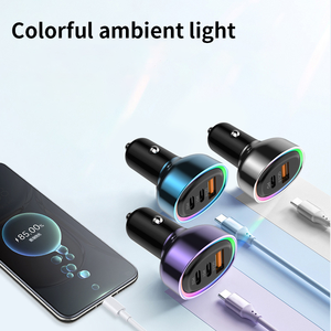 Cargador de coche USB C de 60W mini PPS con carga rápida, doble puerto, compatible con OVP PD 3.0 para múltiples dispositivos, adaptador para encendedor de cigarrillos. - Product Image 4