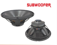 Pilote de woofer professionnel de 18 pouces à basses basses pour grand spectacle de scène Double boîte de haut-parleur de 18 pouces