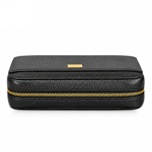 Étui de voyage en cuir GUEVARA pour cigares, capacité de 5 cigares, étui humidor avec porte-briquet et coupe-cigares, organisateur de cigares portable, cadeau - Product Image 2