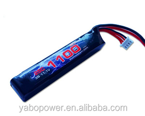 11,1 v 25c 3 s 1100 mah lipo battery for airsoft/gun/rc model/hobby - Product Image 1
