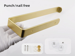 Toallero de Pared de Acero Inoxidable con Acabado Dorado y Calefactor, Diseño Moderno para Dormitorio, Baño, Cocina, Hoteles, Duchas, 40CM - Product Image 5