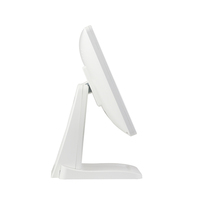 Monitor de Pantalla Táctil de 15.6 Pulgadas para Uso Comercial, para Restaurantes, Menú Digital de Autoservicio, Sistema POS para Comida Rápida