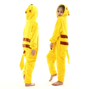 Pijama <span class=keywords><strong>Kigurumi</strong></span> de Animales de Dibujos Animados Stitch <span class=keywords><strong>Unicornio</strong></span> Pikachu para Niños, Mameluco Enterizo para Dormir - Product Image 5