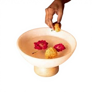 Cuenco de Resina Ecológica Pulida para Frutas, Aperitivos, Joyas y Adornos, Decoración de Mesa para Fiestas - Product Image 1