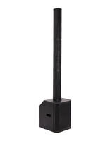 Enceinte colonne intégrée 400W RMS avec 8 haut-parleurs NEO de 2,75 pouces et subwoofer de 10 pouces, DSP intégré pour la location mobile et les projets audio professionnels