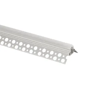 Profil professionnel de LED en aluminium de produit pour le profil en aluminium d'extrusion de coin extérieur pour l'utilisation de cloison sèche de gypse de plâtre