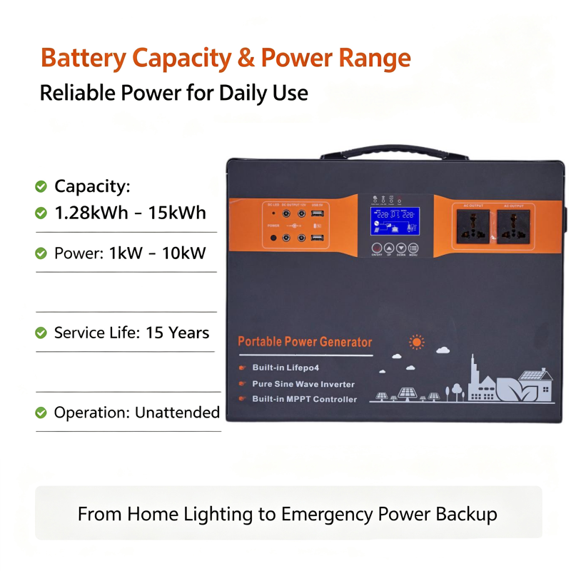 1000W Portable Power Station All-in-One Solar Energy Storage System for RV Camping Home Emergency Backup · image 4