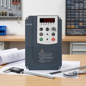 KUVO JHI600 เครื่องแปลงความถี่ AC/AC 3 เฟส 220V 1.5KW ตัวควบคุมความเร็วมอเตอร์ VFD สำหรับการใช้งานกับมอเตอร์ - Product Image 1
