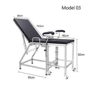 Kursi Pemeriksaan Ginekologi Perabot Rumah Sakit Kursi Perawatan Ginekologi dari Baja untuk Klinik dan Rumah Sakit Wanita - Product Image 4