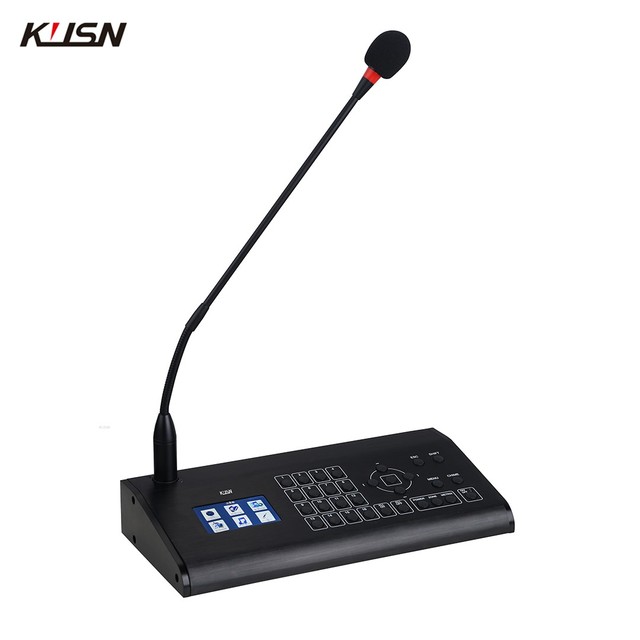 Pa System Microphone Public Address System Mic 32 Zone Table Remote Control Paging Microphone