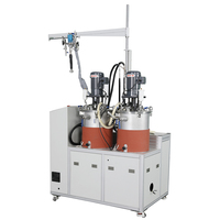 Máquina de Pegamento de Alto Estándar de 220V con 1 Año de Garantía, Productividad de 500L/Hora para Membrana Enrollada en Espiral