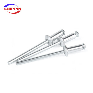 304 thép không gỉ din7337 tự cắm kéo móng tay Pop trang trí tròn Đầu phẳng đinh tán mù đường kính <span class=keywords><strong>3</strong></span>.2-4.<span class=keywords><strong>8</strong></span> - Product Image 3