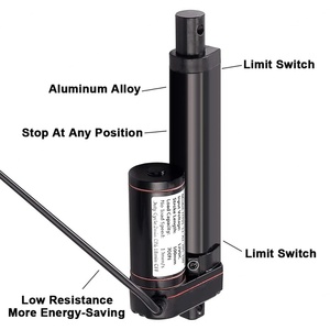 Actuador Lineal Eléctrico Personalizado con Carrera de 100 mm/200 mm, 12 V/24 V, Carga Máxima de 3000 N - Product Image 6