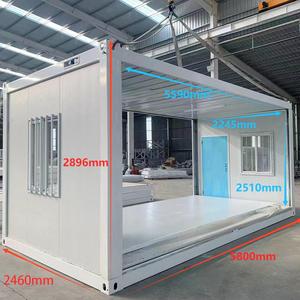 Ventes directes mondiales <span class=keywords><strong>Maison</strong></span> préfabriquée à 4 chambres de 40 pieds de large, couleur personnalisée noir, blanc, gris, <span class=keywords><strong>maison</strong></span> conteneur pliable en Z - Product Image 3