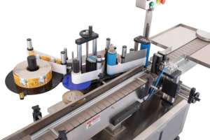 Machine d'étiquetage automatique pour bouteilles rondes en plastique, bouteilles de vin, canettes de bière, machine d'étiquetage d'autocollants - Product Image 3