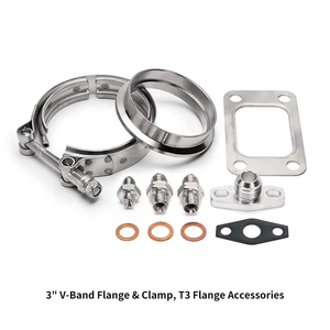 Gtgt35 GTX3582 turbo T4 v-band 0.82 A/R Trim 63.5mm türbin 500 + HP - Product Image 3