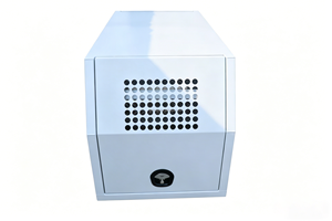 Cage à chien en aluminium sur mesure pour pick-up avec design ventilé pour le transport d'animaux - Product Image 3