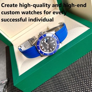 Un cadran rotatif réversible, avec une lumière nocturne extrêmement puissante, adapté à diverses occasions. Montre mécanique pour homme - Product Image 4