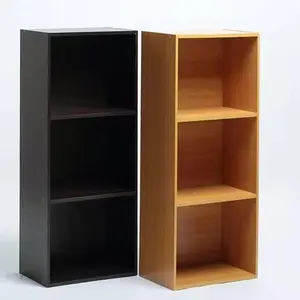 JUANA 3-tier/4 tier/5 tier wooden storage cabinet Multipurprose rack bookshelf bookcase