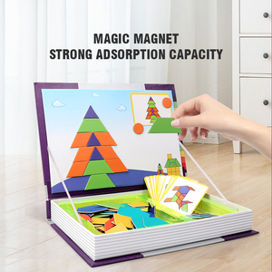 Livre de puzzle magnétique variable, jeu de puzzle 3D, jouets éducatifs pour enfants, cadeaux pour enfants - Product Image 3