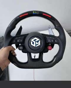 Pagaies de changement de vitesse magnétiques en fibre de carbone avec LED pour Audi A1 A2 A3 A4 A5 A8 Q2 Q3 Q4 Q5 Q7 Q8 S1 <span class=keywords><strong>S3</strong></span> S4 S5 SQ5 SQ7 SQ8 RS1 RS2 RS3 RS5 - Product Image 5